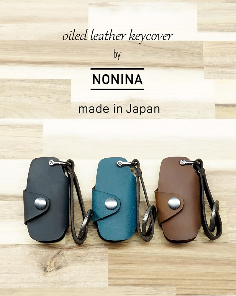 Amazon.co.jp: [NONINA] キーケース キーカバー キーホルダー